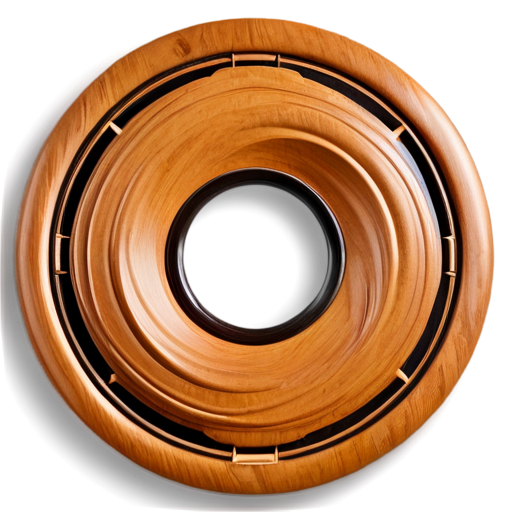 This icon centers around a woodgrain motif, reflecting the natural texture of Jinzuo woodcraft, intertwined with Zen-inspired elements. The circular shape represents harmony and balance, while the flowing lines around the edge symbolize spiritual energy and calm. The design uses natural wood tones and soft colors to emphasize the fusion of traditional craftsmanship and spiritual healing. - icon | sticker