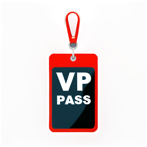 a vip pass icon - icon | sticker