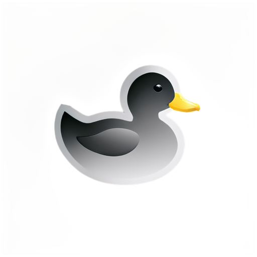 Coil duck - icon | sticker