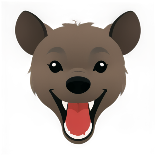 Hyena Smile - icon | sticker