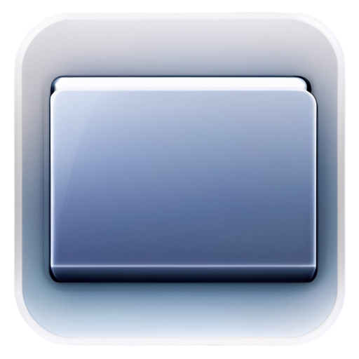 ios style, app icon, rounded corner, file manager - icon | sticker