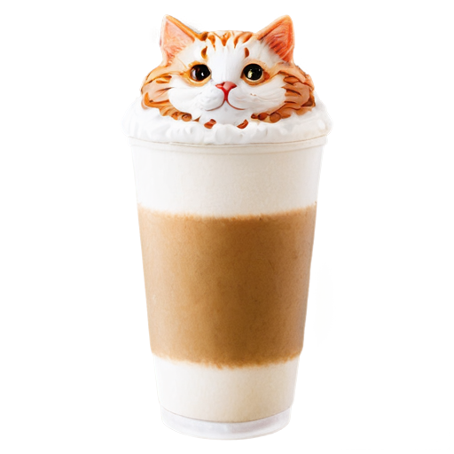 kittyfoam latte - icon | sticker