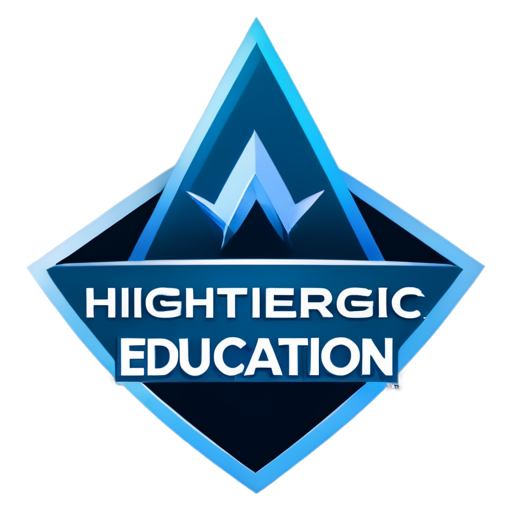 logo hightech education - icon | sticker