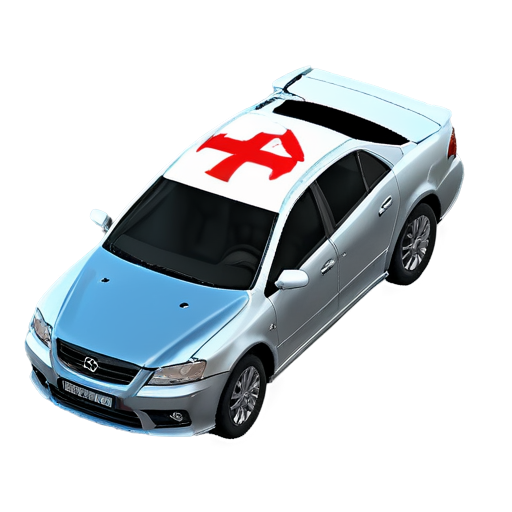 3D reconstruction of the accident scene - icon | sticker