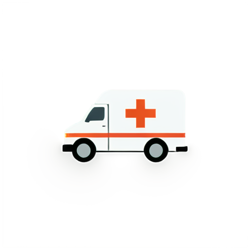 ambulance - icon | sticker