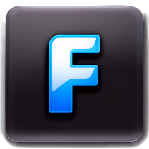 icon only with word "F" and "T",transparent background,#0D9EA3 color,pencil drawing style - icon | sticker