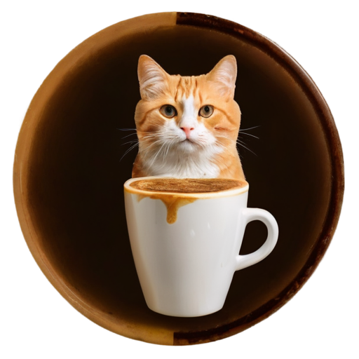 catfoam coffee - icon | sticker