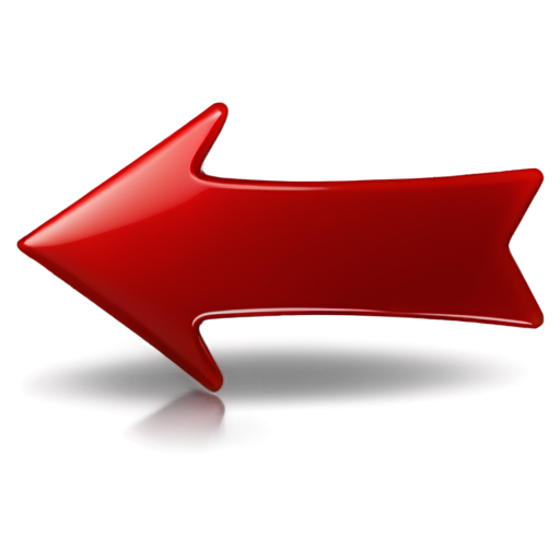 red png arrow pointing right - icon | sticker