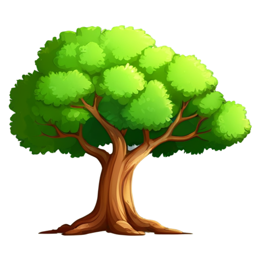 lying tree icon without background - icon | sticker