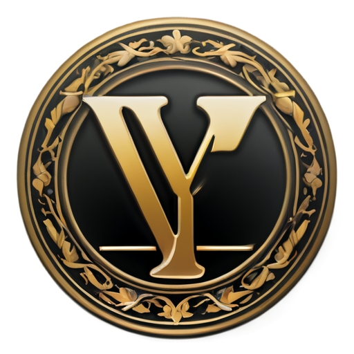 The center of the logo features intertwined letters Y and I written in gothic font inspired by ancient books. The Y and I letters are seamlessly intertwined, forming a single shape reminiscent of the decoration of antique books. The gothic-style font adds features to the wisdom kept in ancient books. The logo's background is designed with traditional library imagery, using bookshelves, books, and candles in the background. These elements underline the importance of knowledge and tradition, helping elevate the logo to higher standards. - icon | sticker