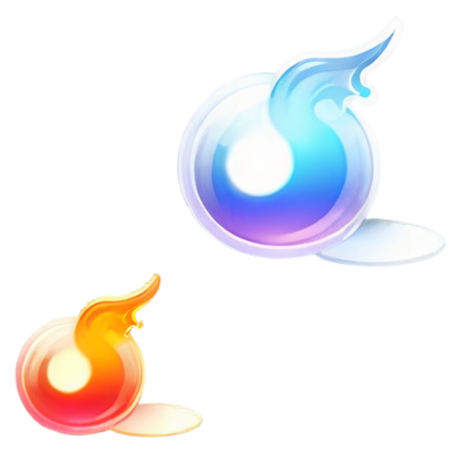 a skill icon for fireball ability - icon | sticker