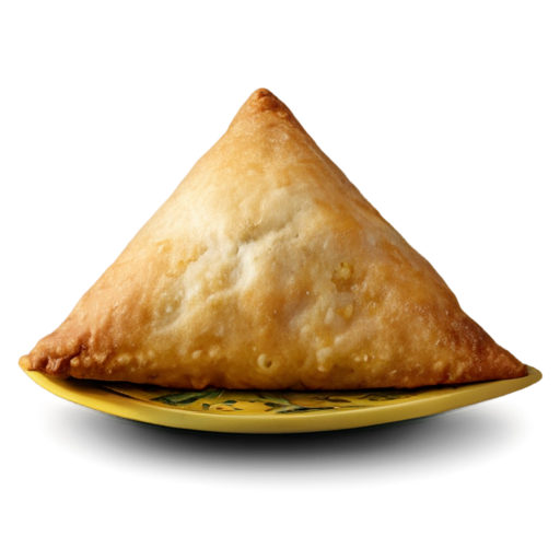 samosa 3d - icon | sticker