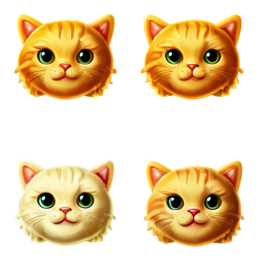 kitty fishtreats - icon | sticker