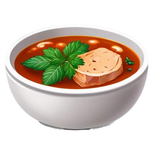 A hearty broth based on chavnik meat with the addition of yam herb and spices. - icon | sticker