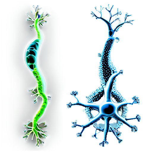 genes, neurons, and circuits - icon | sticker