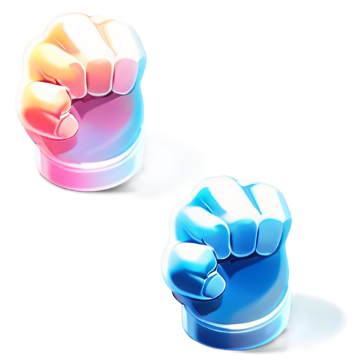 activist fist - icon | sticker