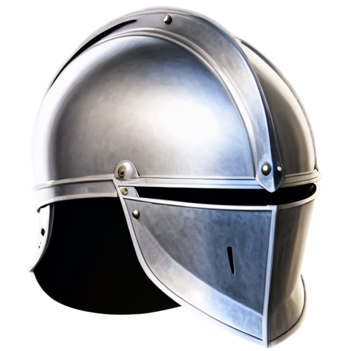 the helmet of a female knight - icon | sticker