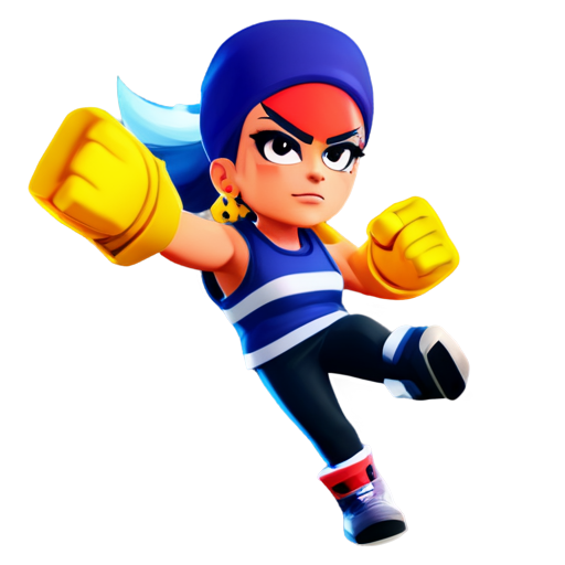 New brawler (female) brawl stars - icon | sticker