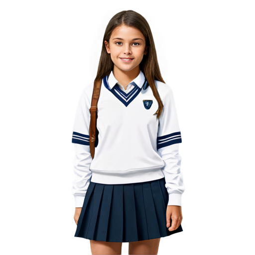 schoolgirl - icon | sticker