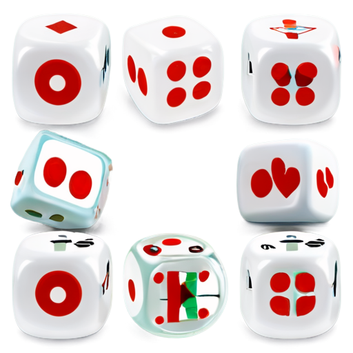 Fraction Dice - icon | sticker