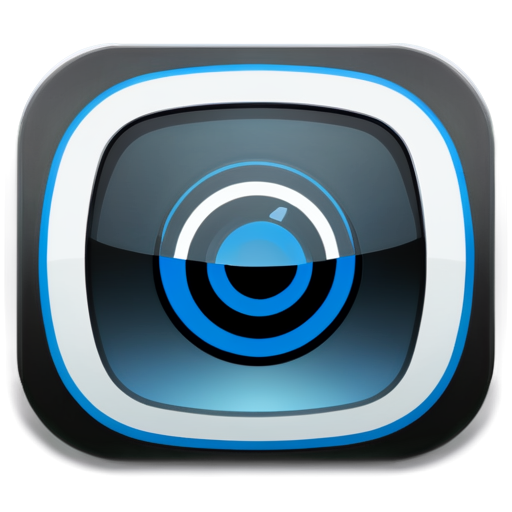 ios style, app icon, rounded corner, FM radio, flat - icon | sticker