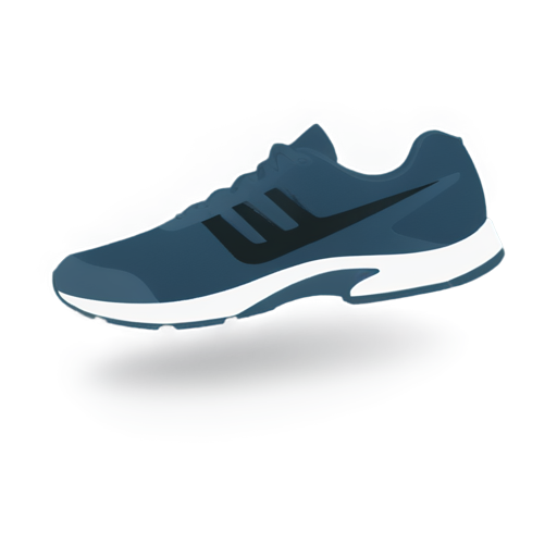 a running shoe with speed - icon | sticker