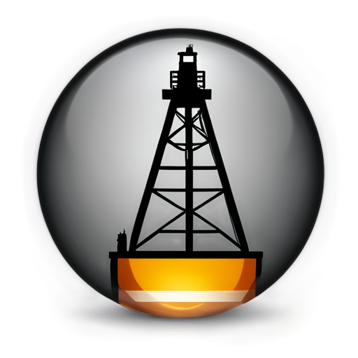 Icon for a Oil & Gas company called "oily" - icon | sticker