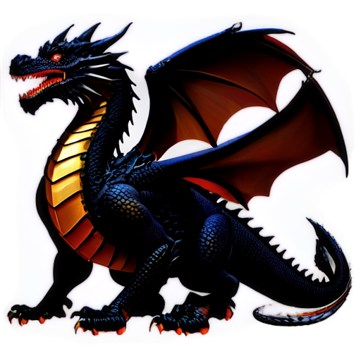 ai based stock trading dragon - icon | sticker