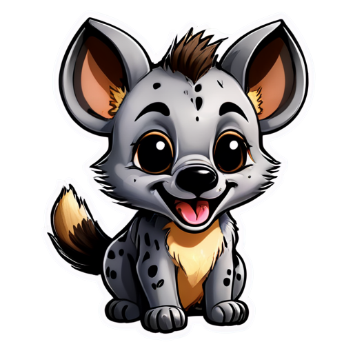 Hyena Smile - icon | sticker