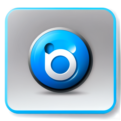 An app logo for a blog application - icon | sticker