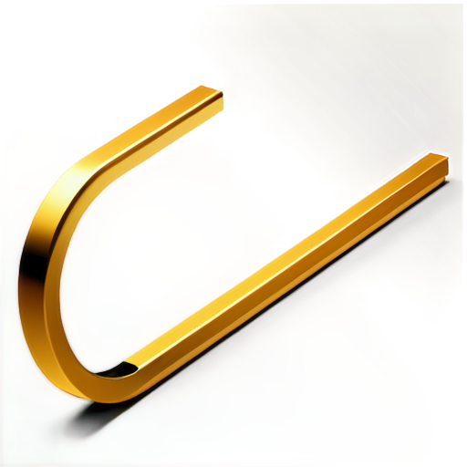 a perfect circle made of a square pipe. a diagonal is drawn in the circle from a square pipe. the thickness of the circle and the diagonal is 10px. color - gold - icon | sticker