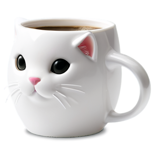 kittyfoam coffeemug - icon | sticker