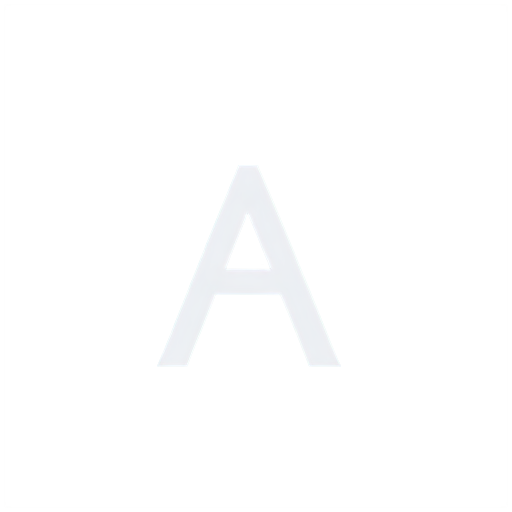 An artistic font A, I want him to be simple, this icon is used by companies in the Internet technology industry! - icon | sticker