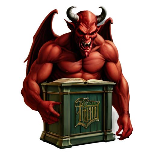 Tavern Library Devil - icon | sticker