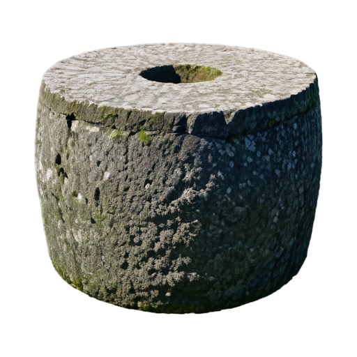 A square old millstone - icon | sticker