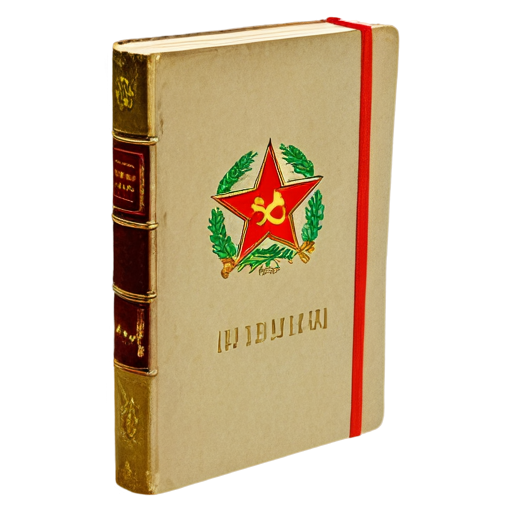 Soviet notebook, vertically - icon | sticker