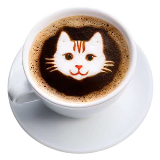 catfoam coffee - icon | sticker