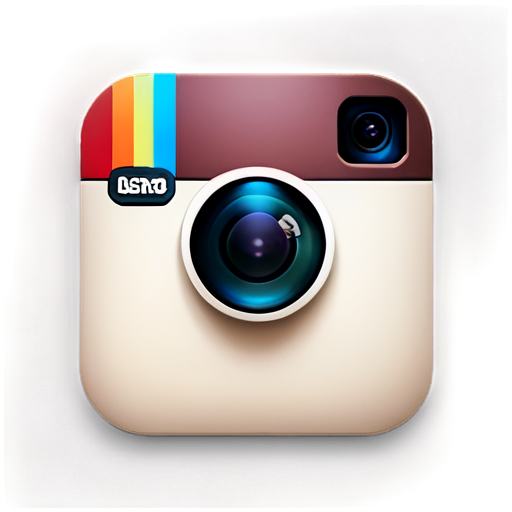 instagram accounts checker minimalism 2 collor - icon | sticker