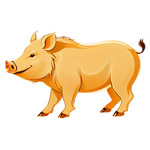 boar VPN app proxy blue background - icon | sticker