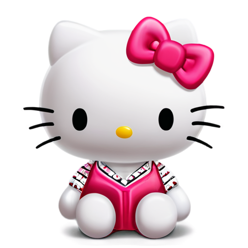 hello kitty with school - icon | sticker