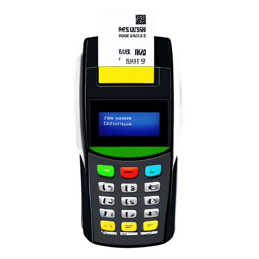 blank receipt from payment terminal on transparent background - icon | sticker