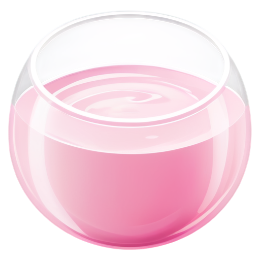 pink milkbowl - icon | sticker