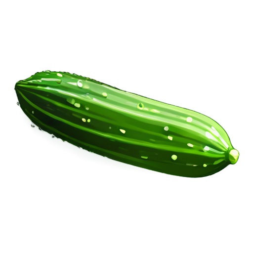 the nozzle on the cucumber - icon | sticker