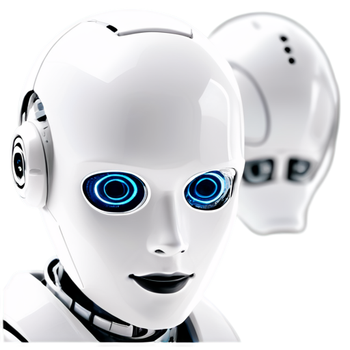 chatbot white ai mini - icon | sticker