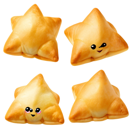 samosa 3d - icon | sticker