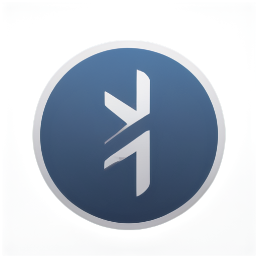 Bluetooth Configuration Simple Logo - icon | sticker