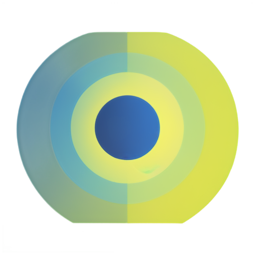 Abstract Flat Style Sponge texture blending symmetrical Hippocampus mixing nebula orbit around quark of blueshift - icon | sticker