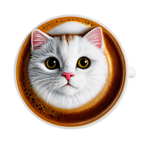 kittyfoam cappucino - icon | sticker