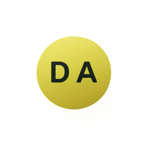 Drama Test text with a alphbic icon - icon | sticker