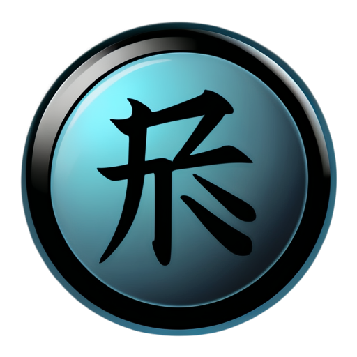 Create an icon with the Chinese character "米" in a modern, clean design. The icon should have a minimalist style, with clear lines and a simple color scheme, suitable for a tech or app logo. - icon | sticker